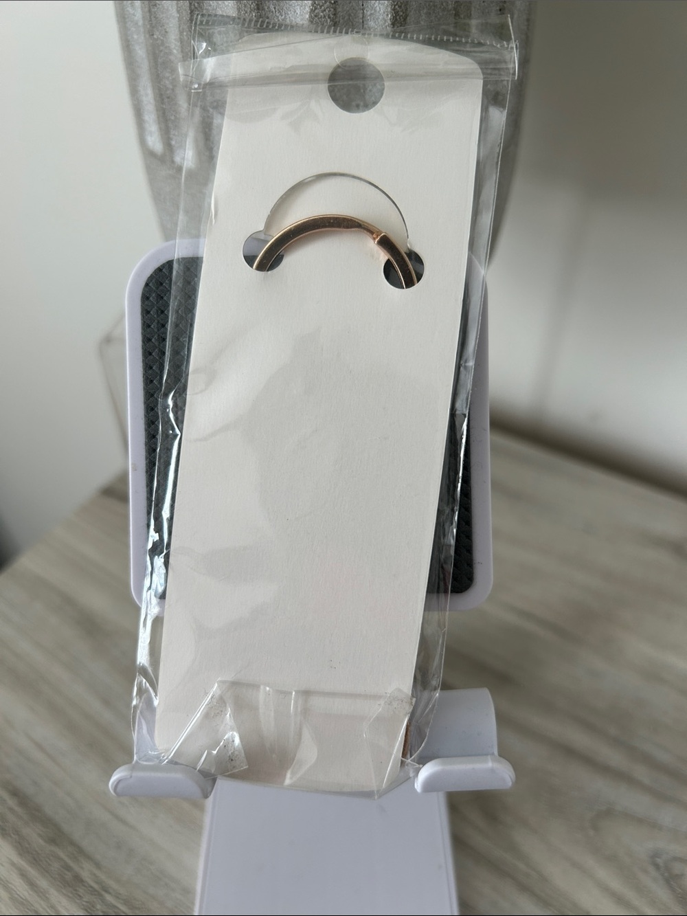 Mint Pink Elephant Keyring with Gold Hardware NIB - Picture 2 of 2